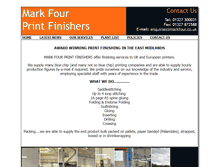Tablet Screenshot of markfour.co.uk